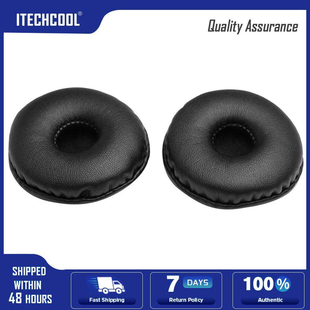 1 Pair Universal Leather Soft Foam Sponge Replacement Headphone Ear Pads