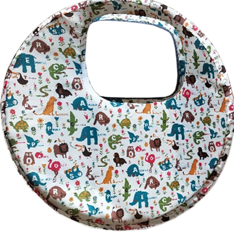 Meet Woo Newest design children's self feeding mat not easy to dirty seat apron baby's dining chair tray leakproof food Bib