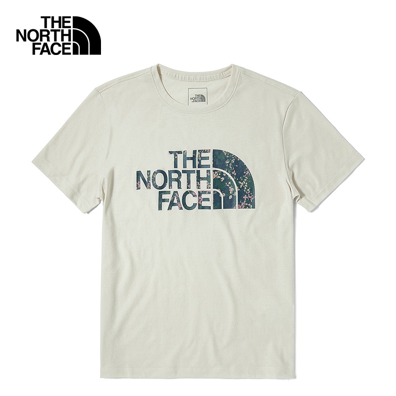 The North Face Women Foundation Graphic Short Sleeve Tee - Vintage White [Asia Size]